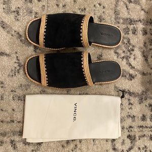 Vince Padmore Sandal Coastal Suede